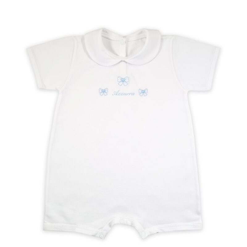 Pagliaccetto Personalizzato Neonato Fiocchetti