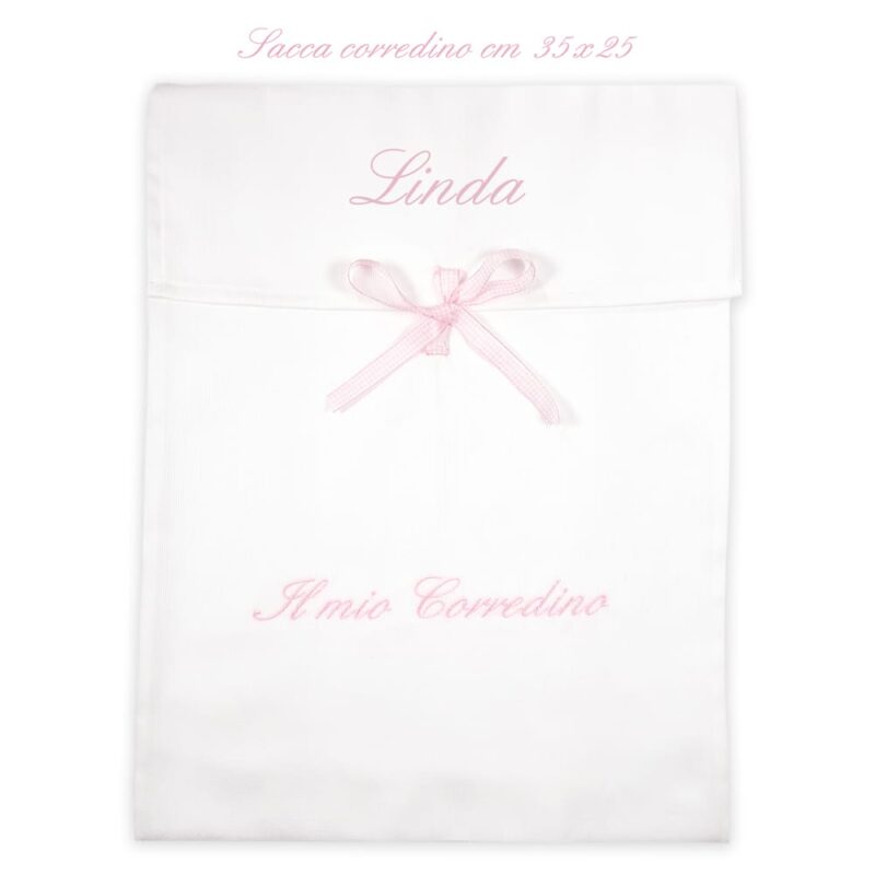 Corredino Personalizzato Fiocchetti Rosa - immagine 8