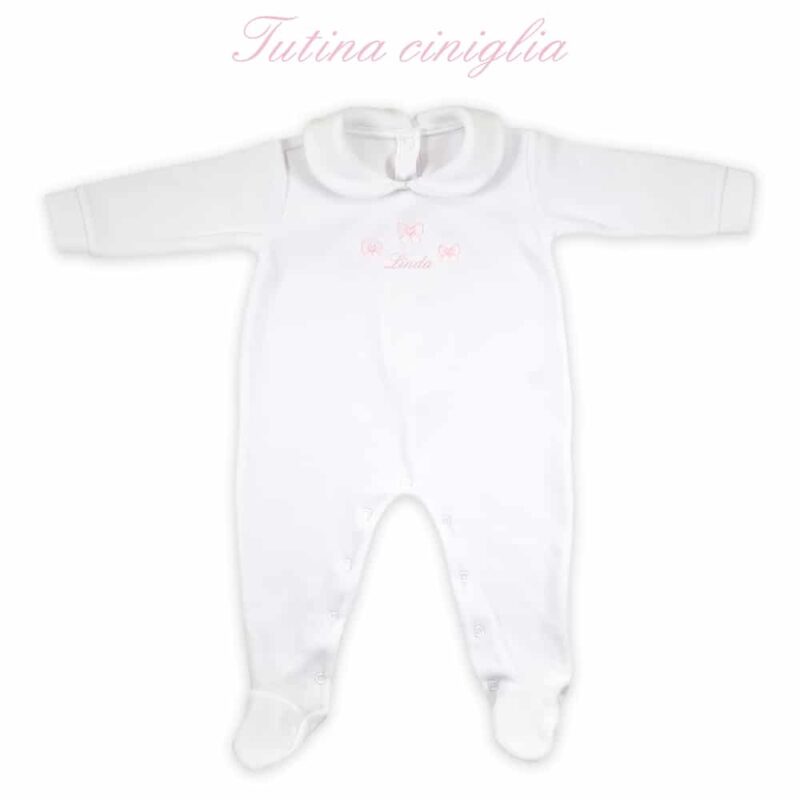 Corredino Personalizzato Fiocchetti Rosa - immagine 3