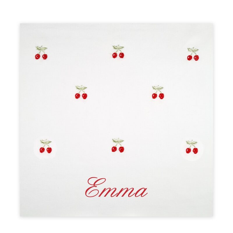 Copertina personalizzata Cotone Ciliegine
