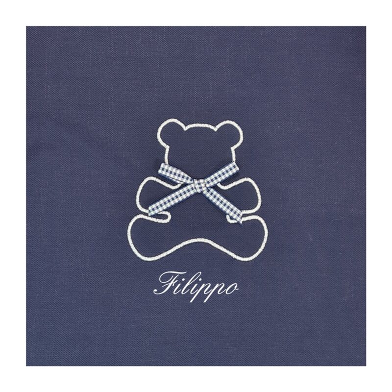 Copertina personalizzata Cotone Orsetto in cinque colori