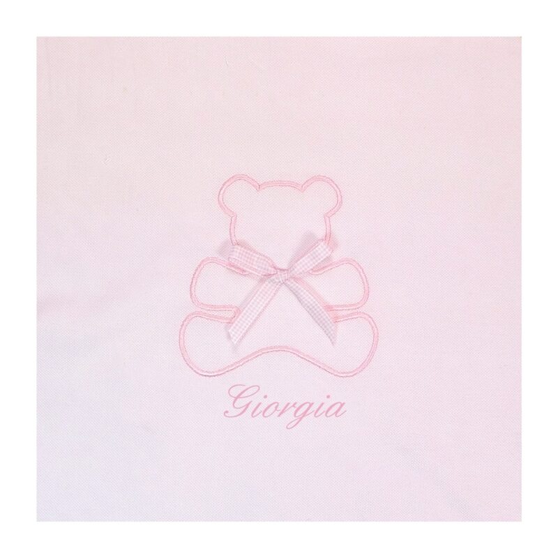 Copertina personalizzata Cotone Orsetto in cinque colori - immagine 6