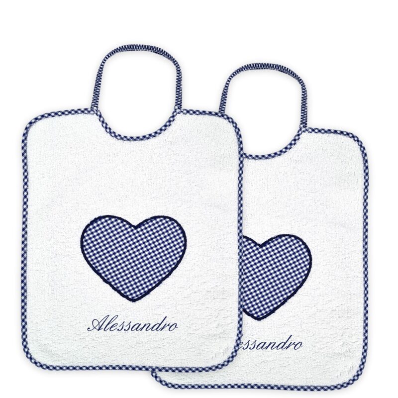 Bavaglini Personalizzati Scuola Materna Cuore - immagine 2