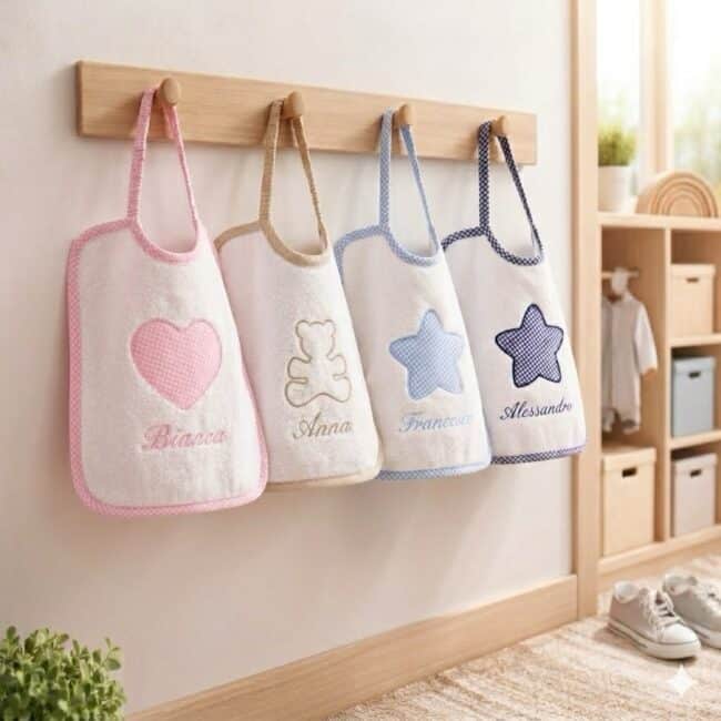 Set Bavaglini Personalizzati