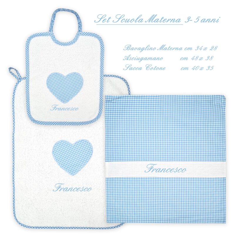 Set Asilo Personalizzato Materna Cuore - immagine 5