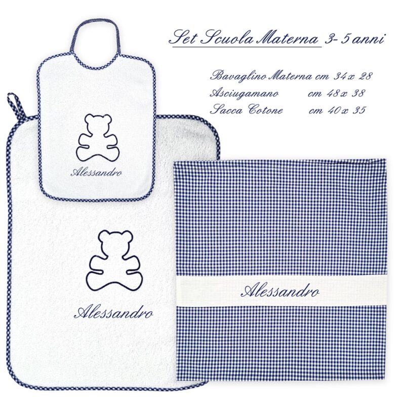 Set Asilo Personalizzato Materna