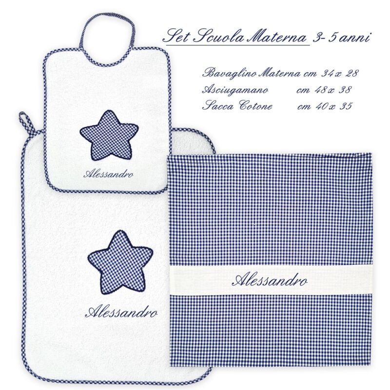 Set Asilo Personalizzato Materna Stella - immagine 4