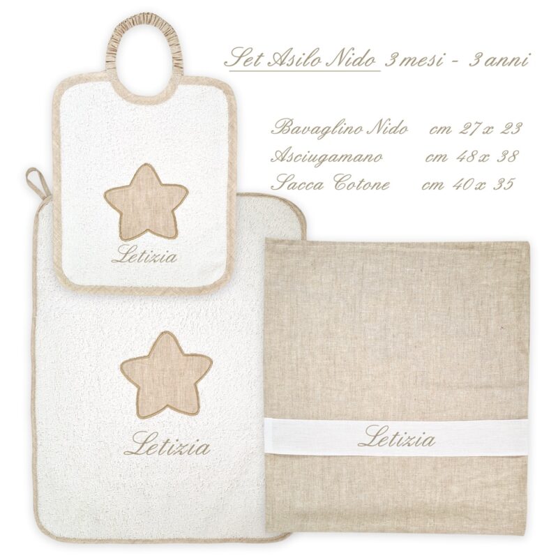 Set Asilo Personalizzato Nido Stella - immagine 4