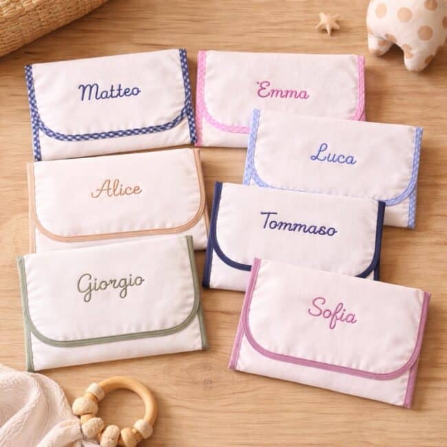 Buste Asilo Personalizzate in Piquet