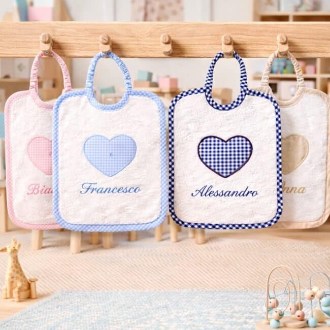 Set Asilo Cuore Personalizzato