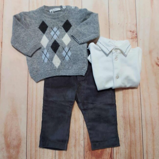 Completo elegante con pullover Coccodè