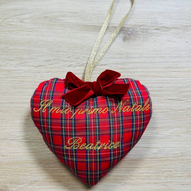 Cuore Personalizzato primo Natale