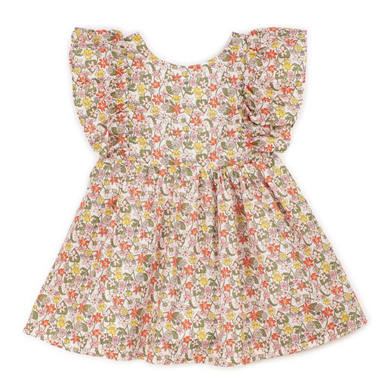 Abitino bimba in tessuto Liberty Coccodè
