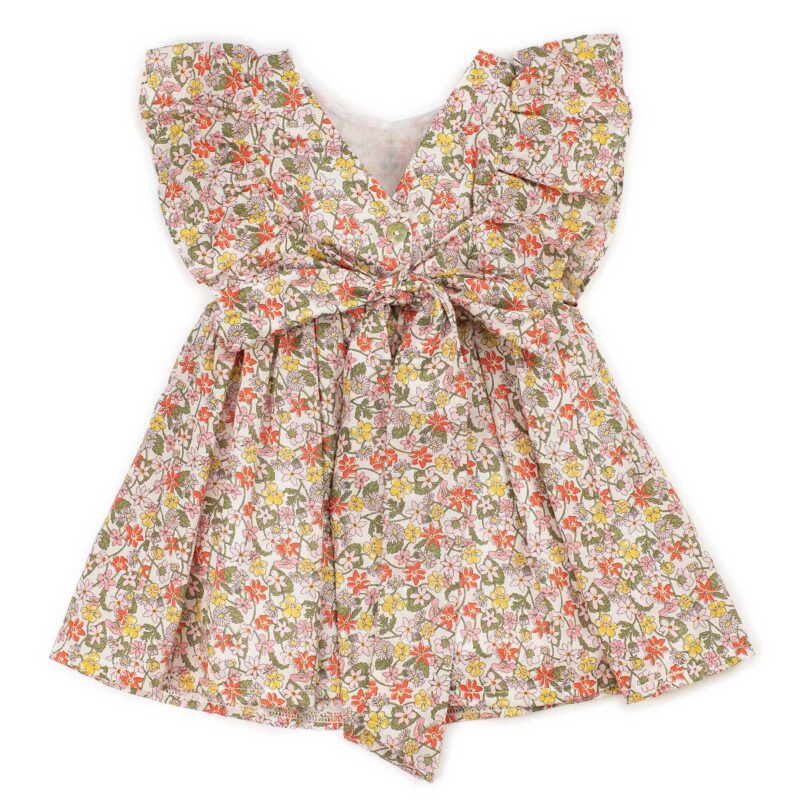 Abitino bimba in tessuto Liberty Coccodè
