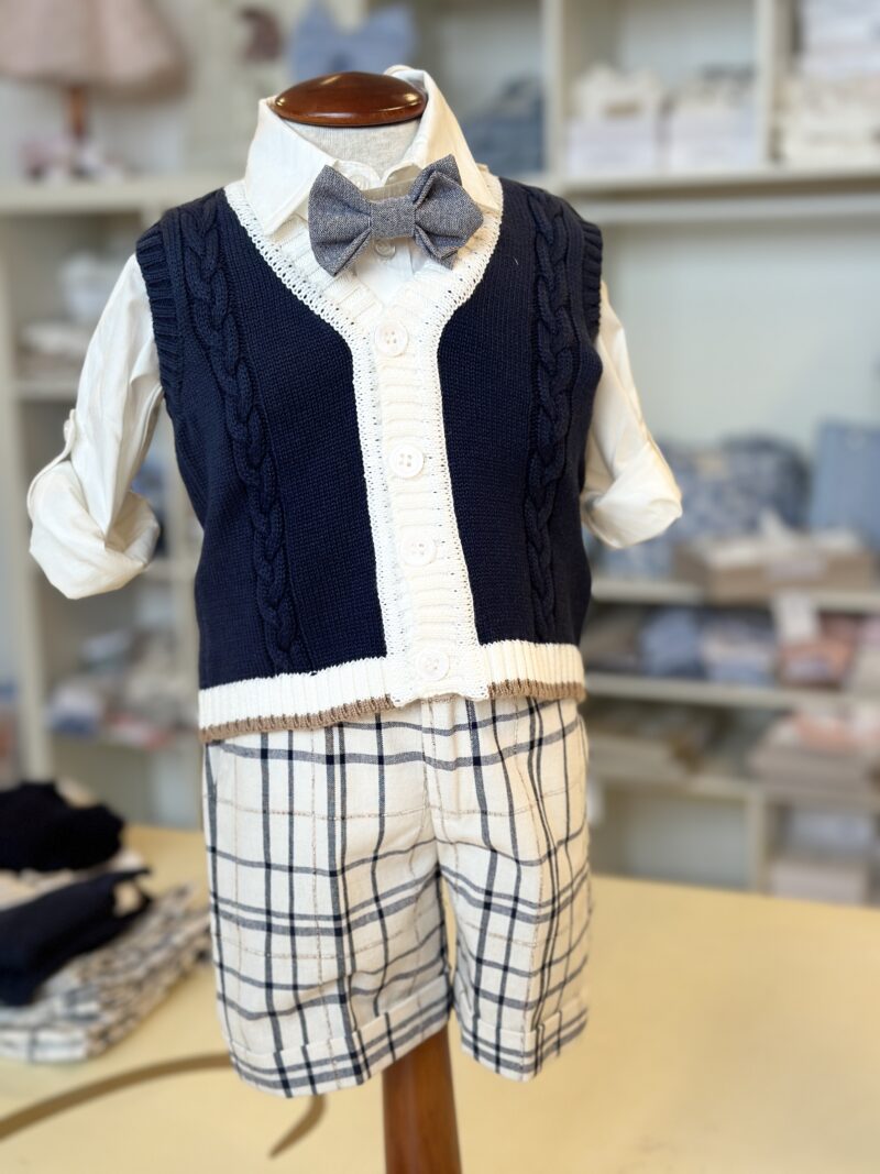 Completo elegante tartan Pure Firenze