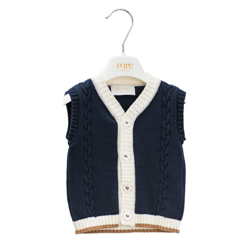 Gilet in filo Pure Firenze