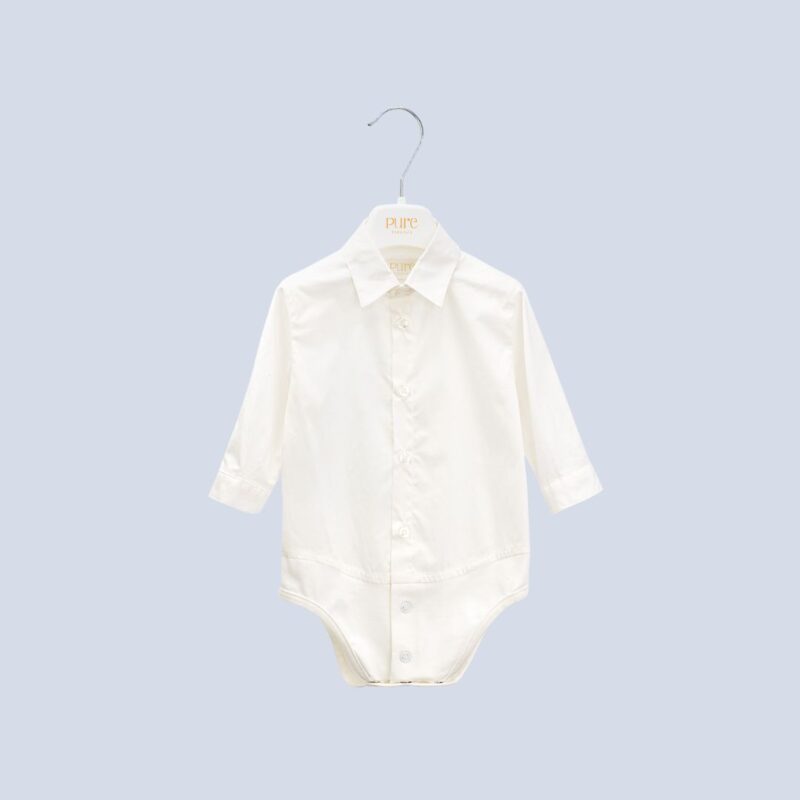 Body camicia in cotone elasticizzato Pure Firenze