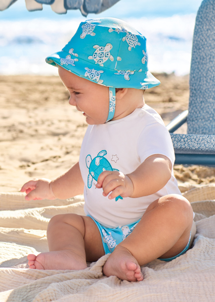 Noppies Kids Pagliaccetto Bimbo Ziara - Bianco Con Motivo Quadrifoglio - Pratici Automatici