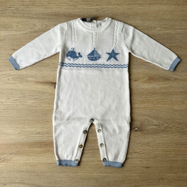 Tutina in filo marinaretto puro cotone Bio