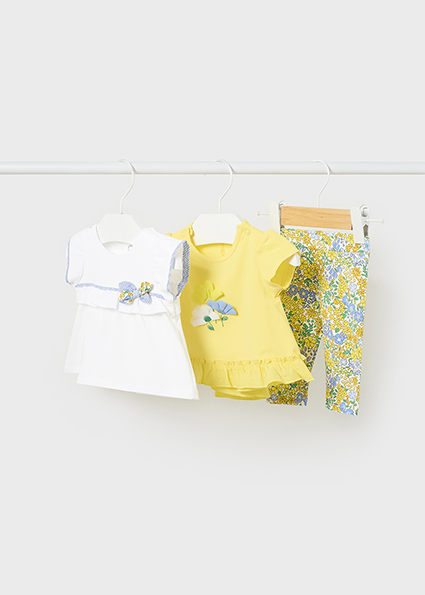 Completo leggings bimba serie fiorellini Mayoral
