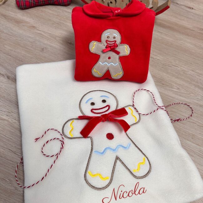 Set Regalo Natale personalizzato Pan di Zenzero