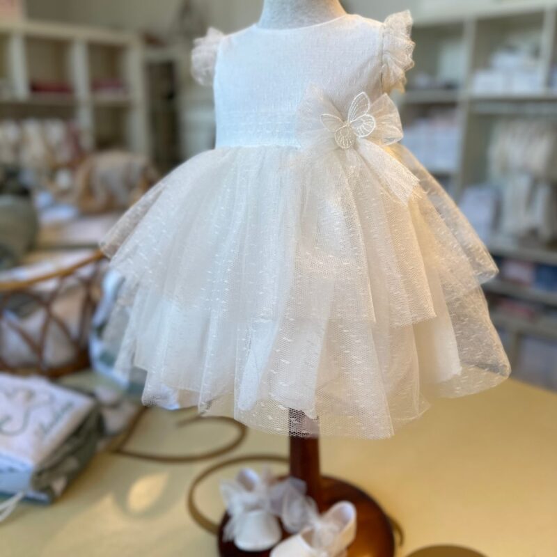 Abitino cerimonia in vaporoso tulle Coccodè