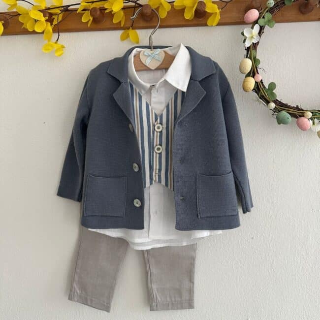 Completo elegante con giacca in filo Coccodè