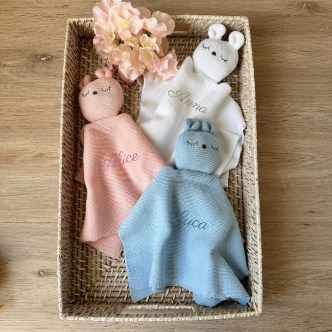 Dou dou in puro cotone personalizzato