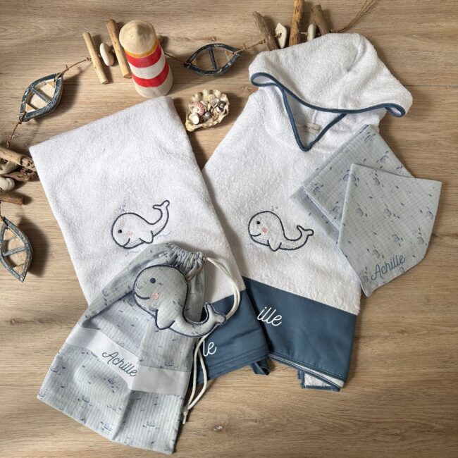 set bagnetto avio balena