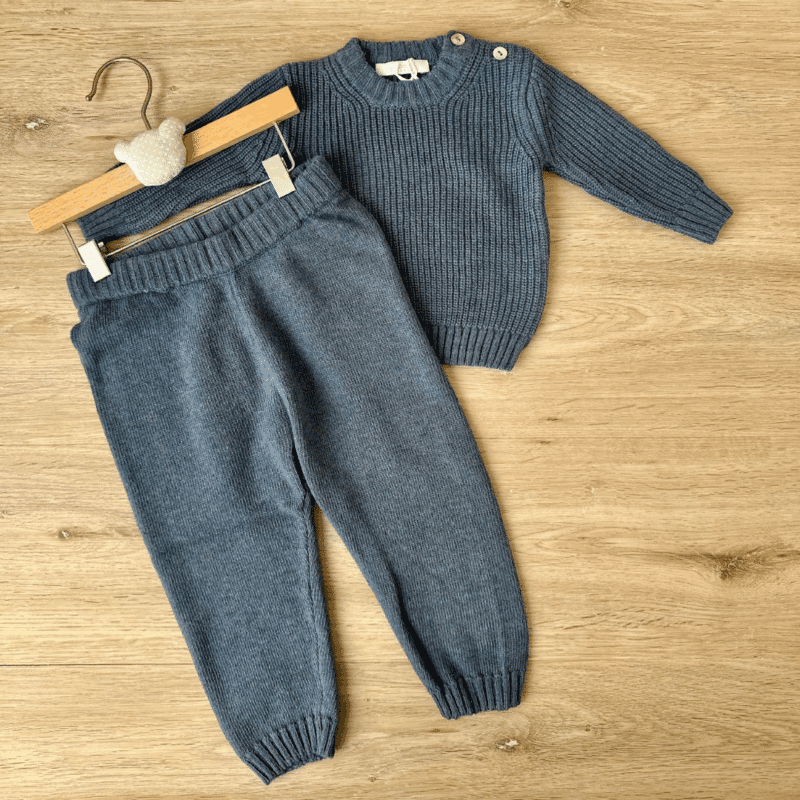 Completino due pezzi in maglia Coccodè - immagine 2