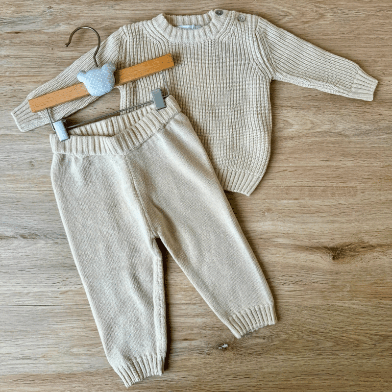 Completino due pezzi in maglia Coccodè - immagine 3