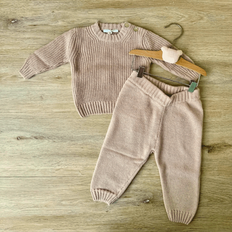 Completino due pezzi in maglia Coccodè - immagine 4
