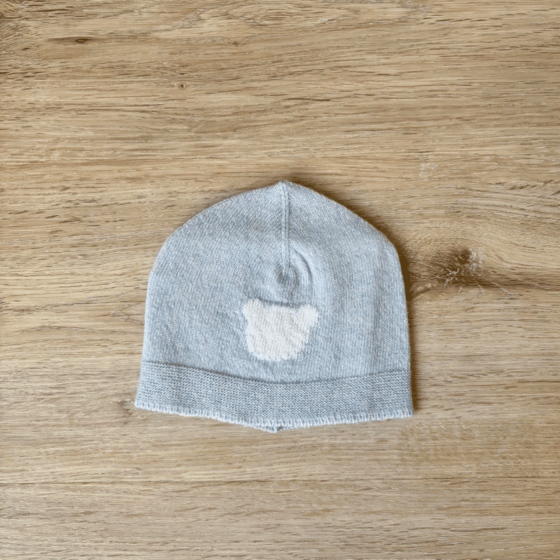 Cuffietta neonato in maglia Orsetto Coccodè - immagine 5