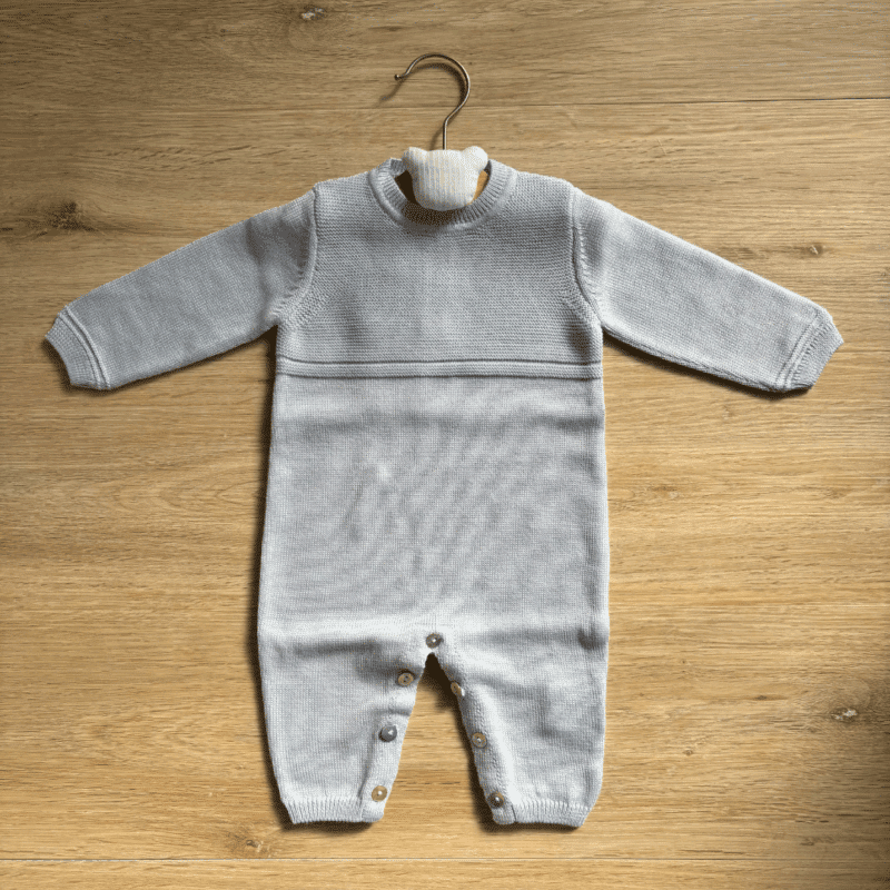 Set regalo nascita personalizzato in pura lana - immagine 5
