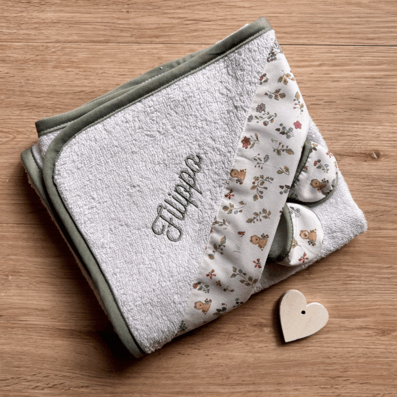 Set Bagnetto Personalizzato "Orsetto nel Bosco" - immagine 12