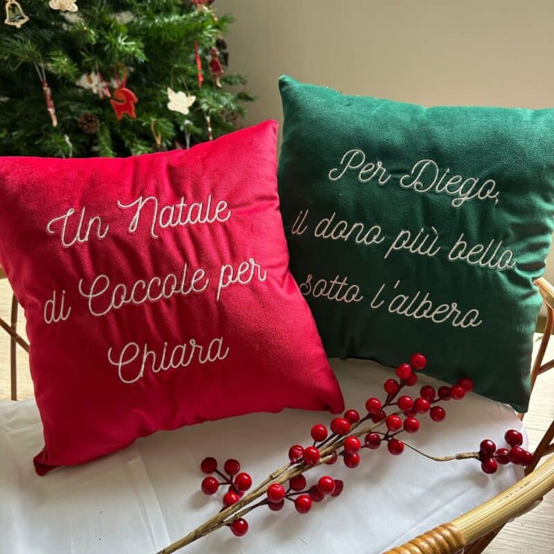 cuscini Natale