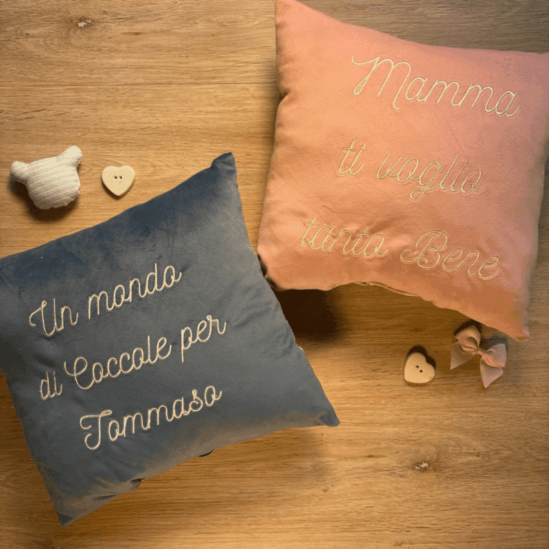 Cuscino Coccola con frase personalizzata - immagine 8