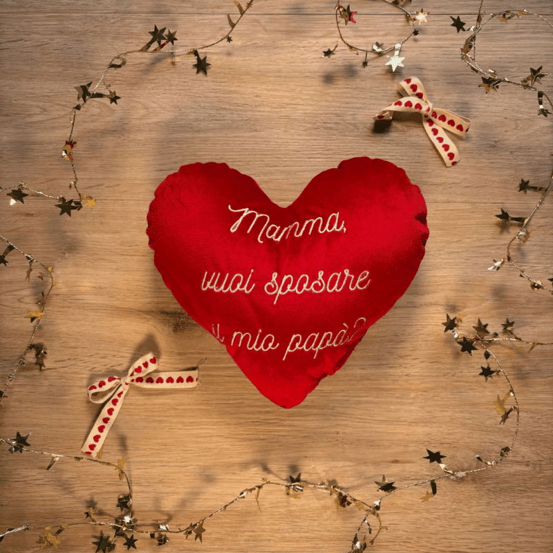 Cuscino Coccola con frase personalizzata - immagine 3