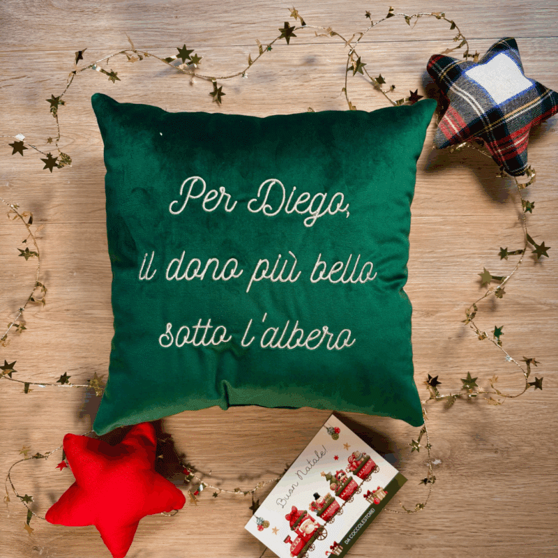 Cuscino Coccola con frase personalizzata - immagine 6