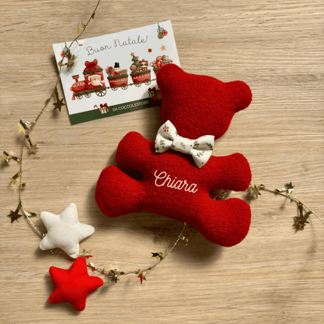 Doudou Lana Cotta Orsetto Coccole Personalizzato