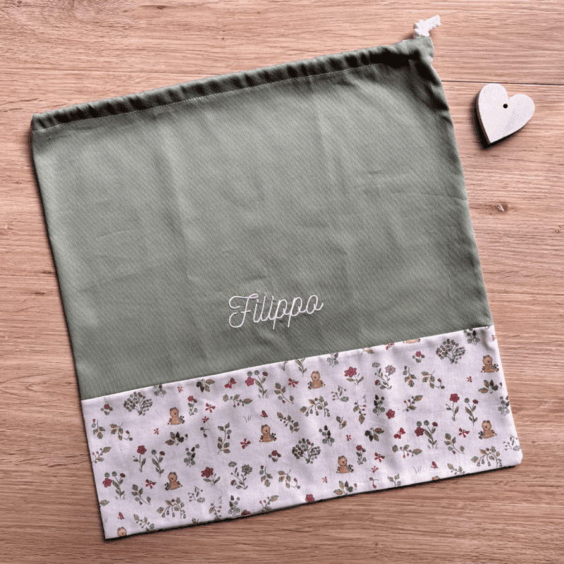 Set Bagnetto Personalizzato "Orsetto nel Bosco" - immagine 11