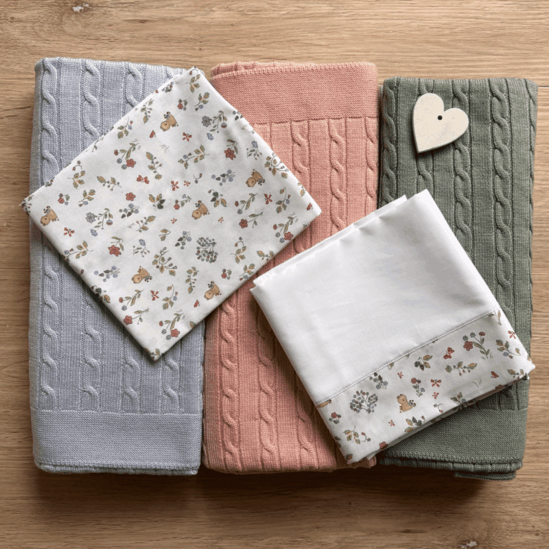 Set Culla Personalizzato “Orsetto nel Bosco”