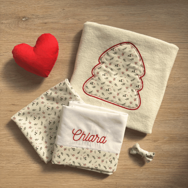 Set Nanna Culla Agrifoglio Personalizzato