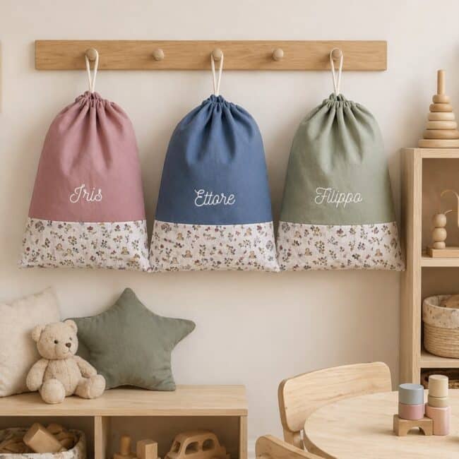 Set Asilo Orsetto nel Bosco Personalizzato