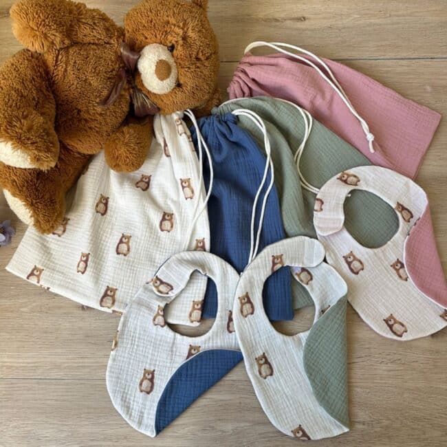 Corredino in garza orsetti personalizzato