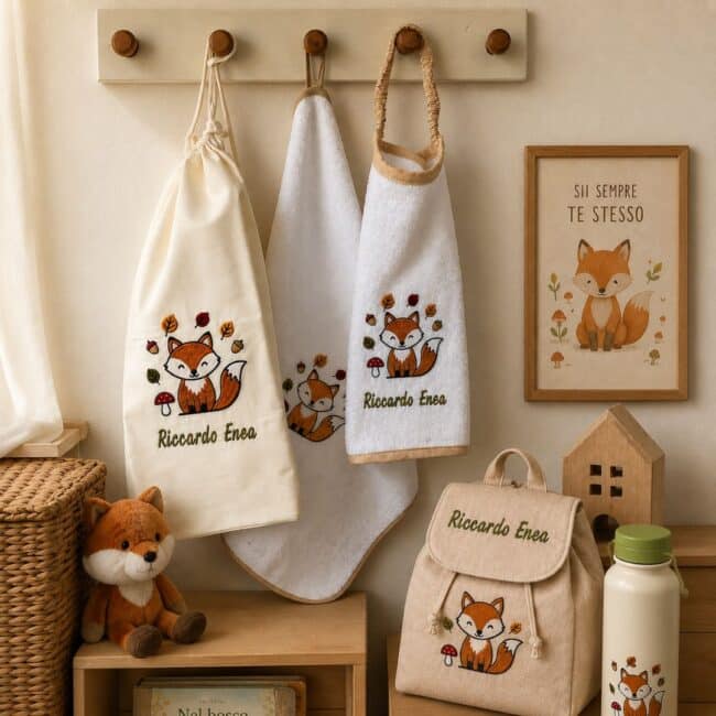 Set Asilo volpe Personalizzato